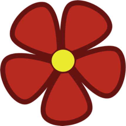 Deign flower logo